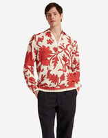 La DoubleJ Ridley Shirt Dragonflower Red SHI0119LYO001DRE01RE01