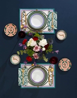 La DoubleJ Dinner Plates Set Of 2 Rainbow Viola DIS0075CER001RAI0007