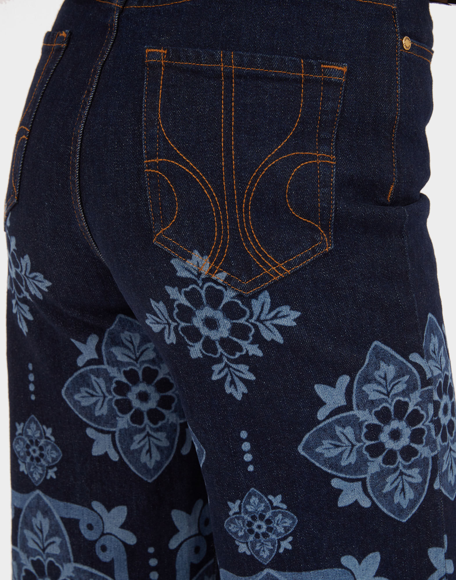 Flare Jeans in Partenope Navy for Women | La DoubleJ