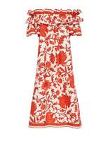 La DoubleJ Breakfast Dress Dragonflower Red DRE0331COT039DRE01RE01