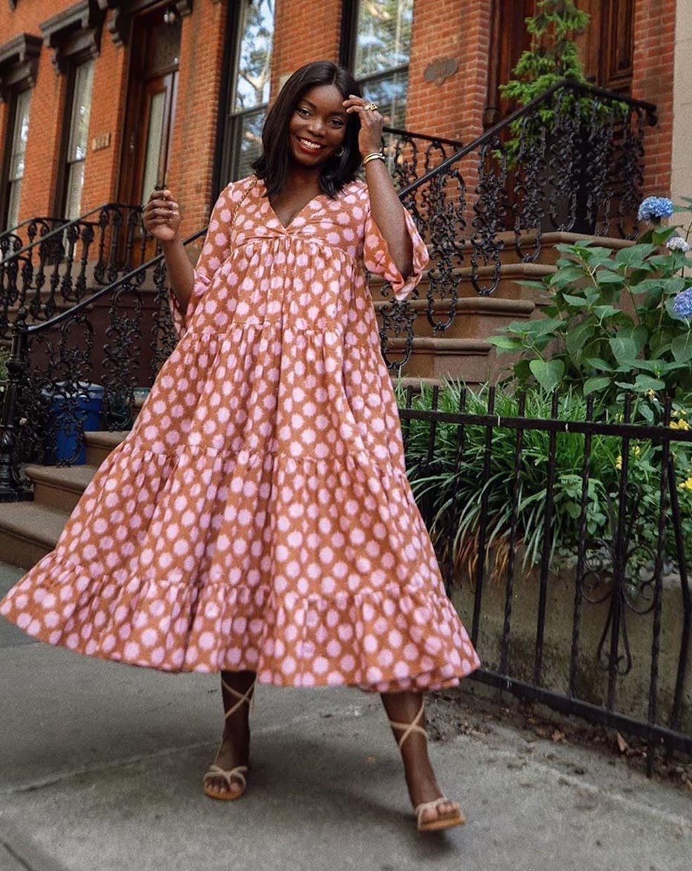 Country road shop spot dress