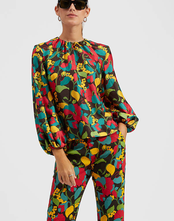 Women's Dressy Printed Shirts, Tops & Blouses | La DoubleJ